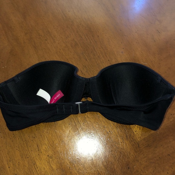 VS black strapless bikini top 32C - Picture 3 of 5